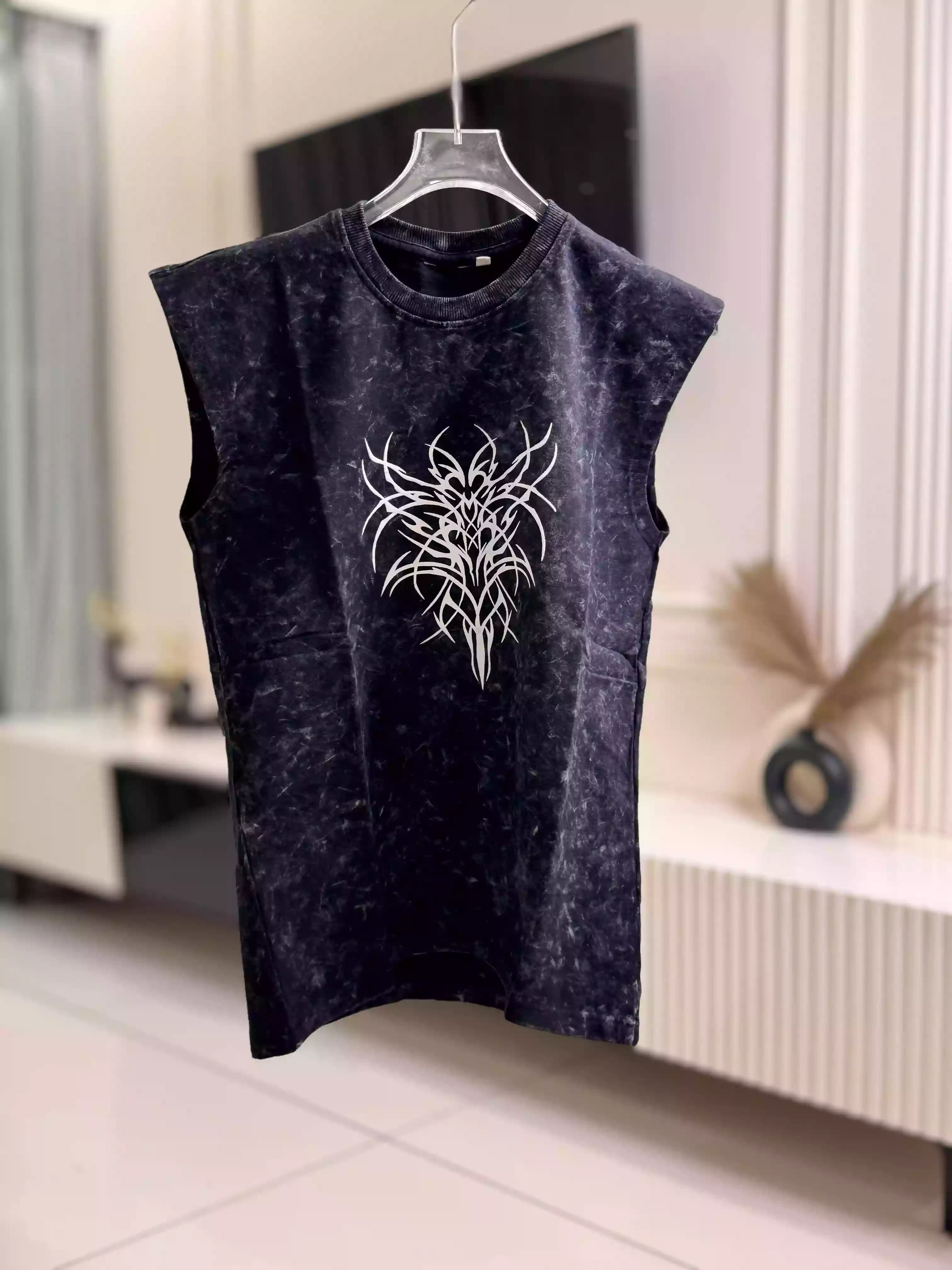 Dragon Acid Washed Muscle Tank