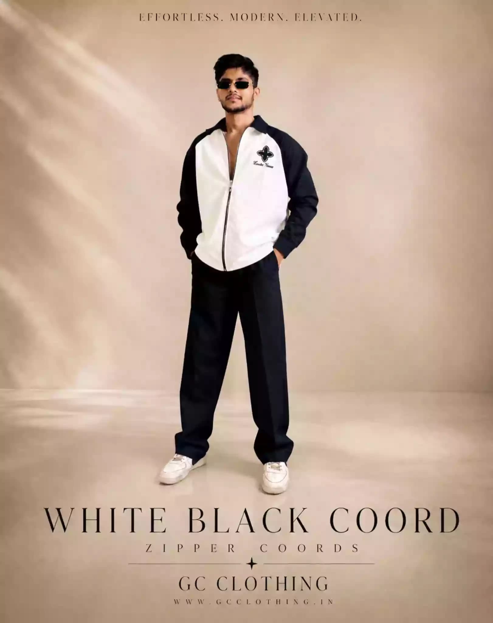 B'N'W Luxe Zip-up Coords