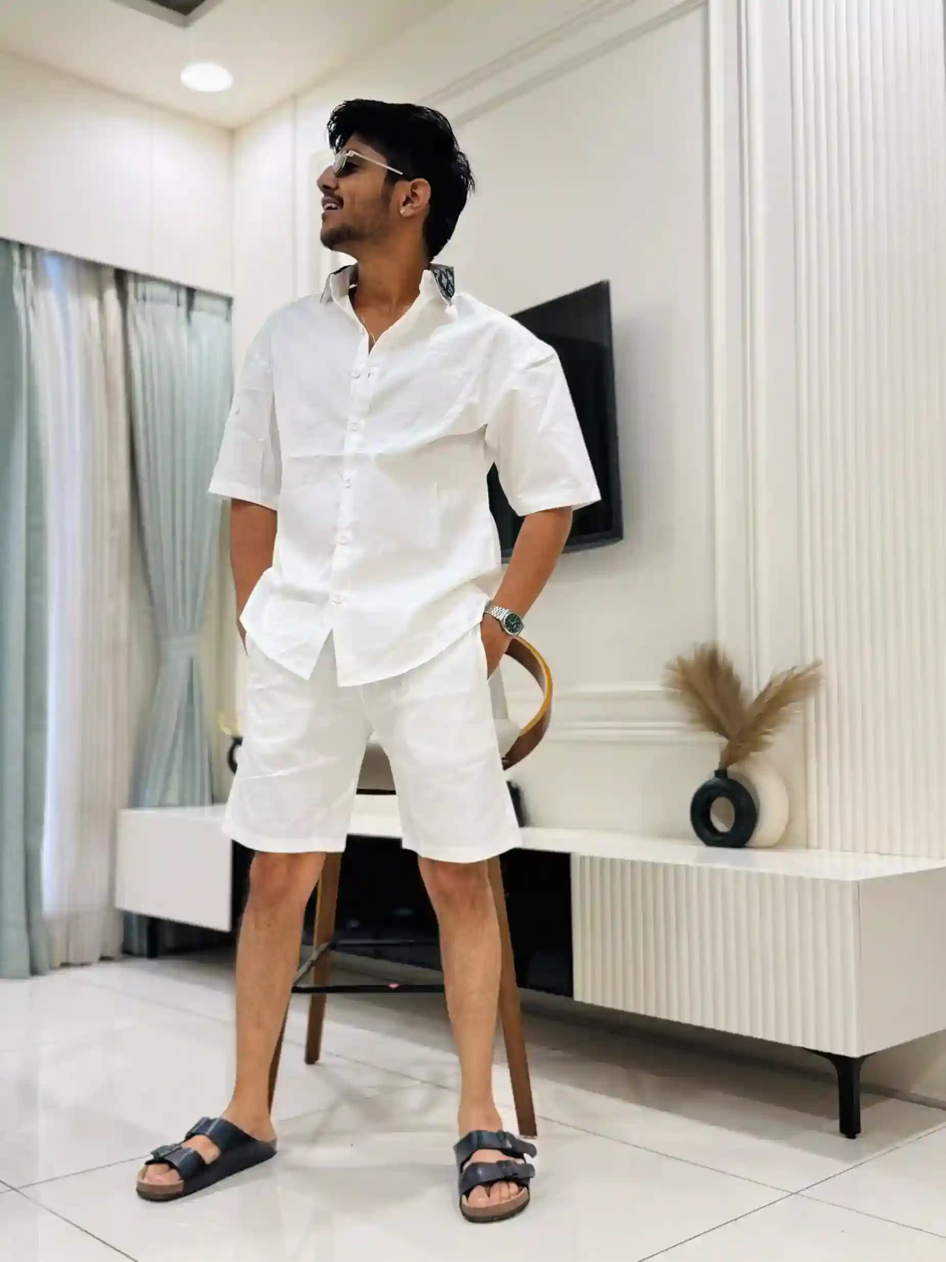 Luvi White GC Coord Set