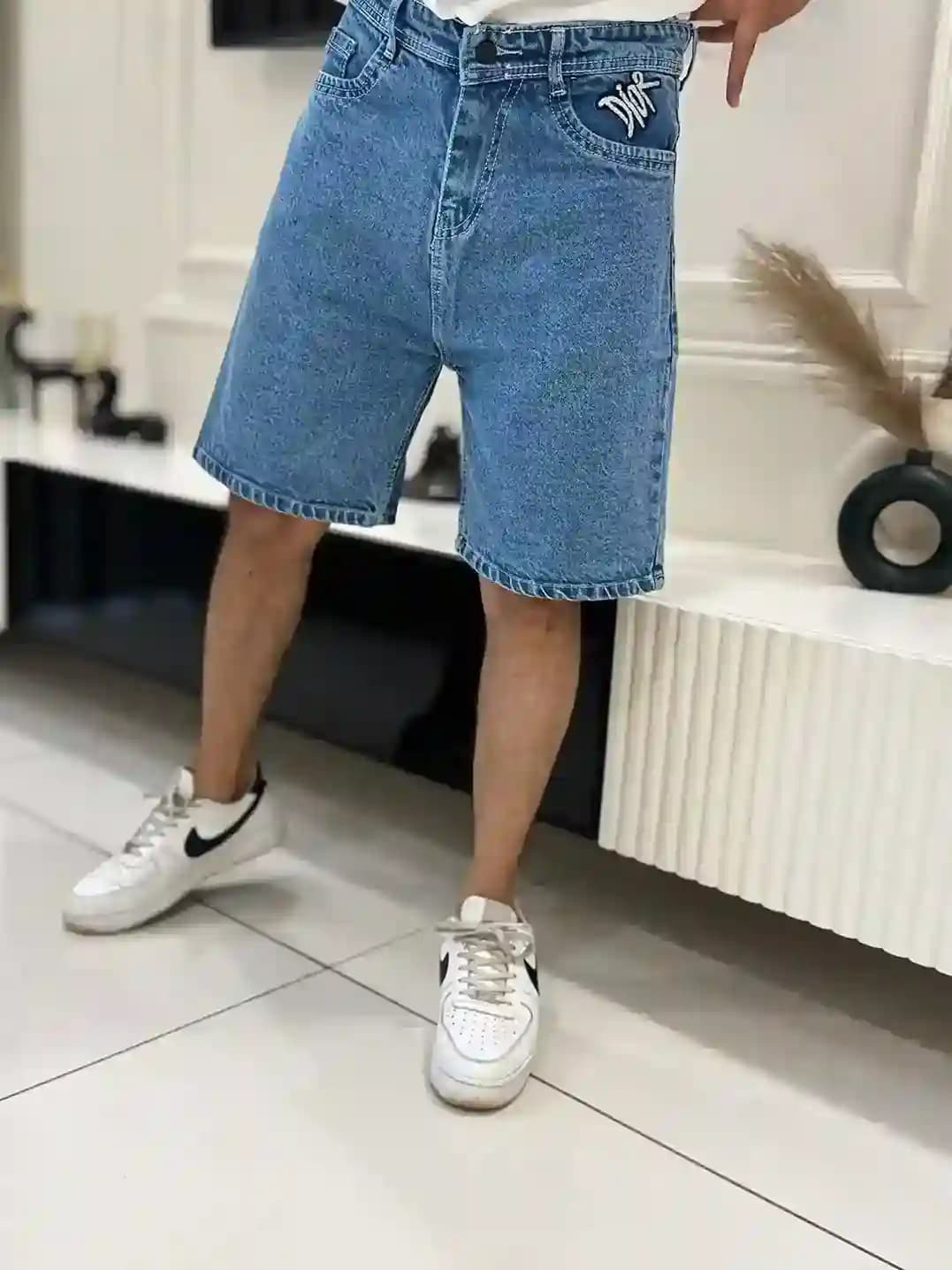Ice Blue DR Baggy Short