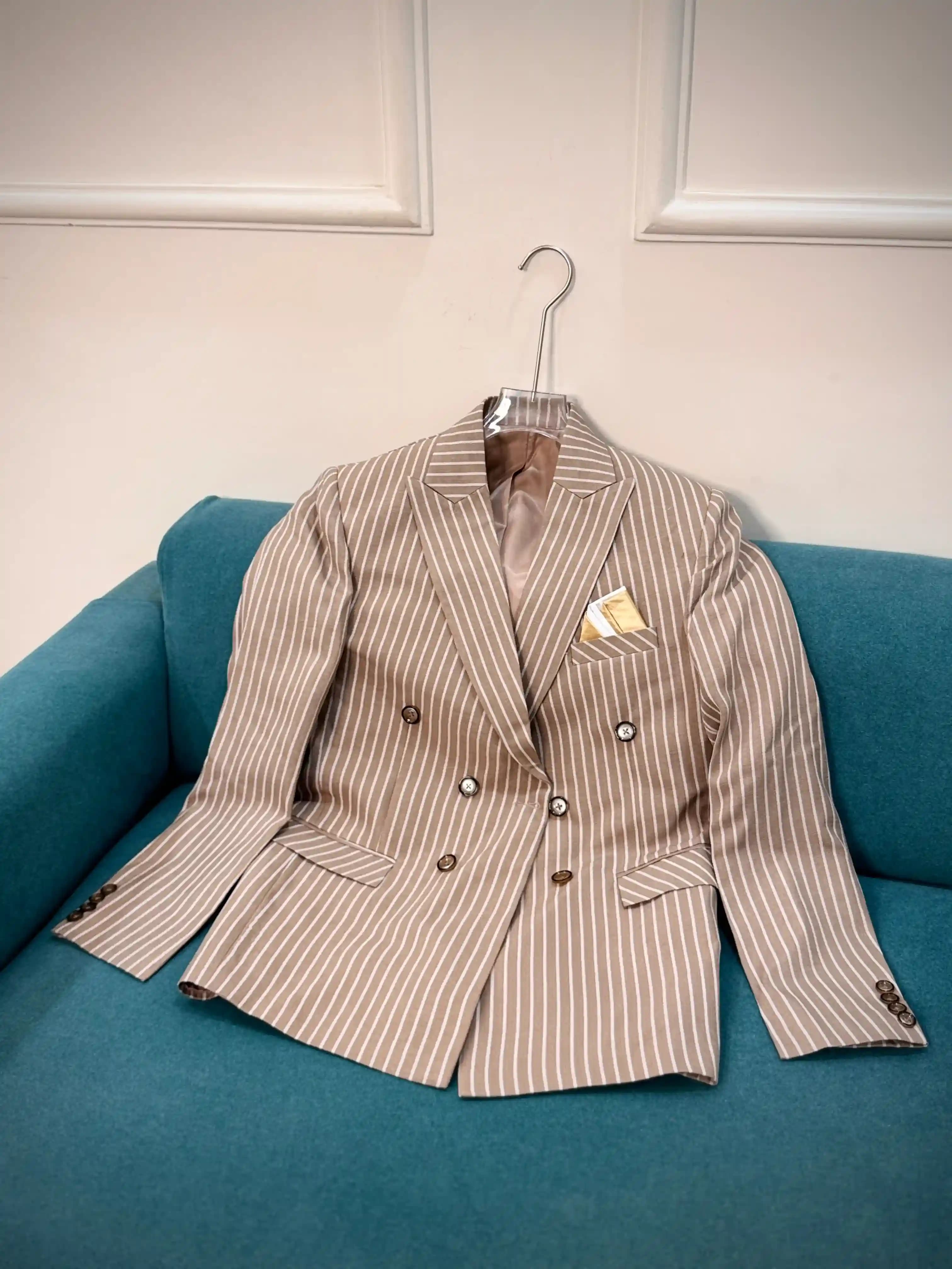 Camel tan GC Double-breasted Blazer