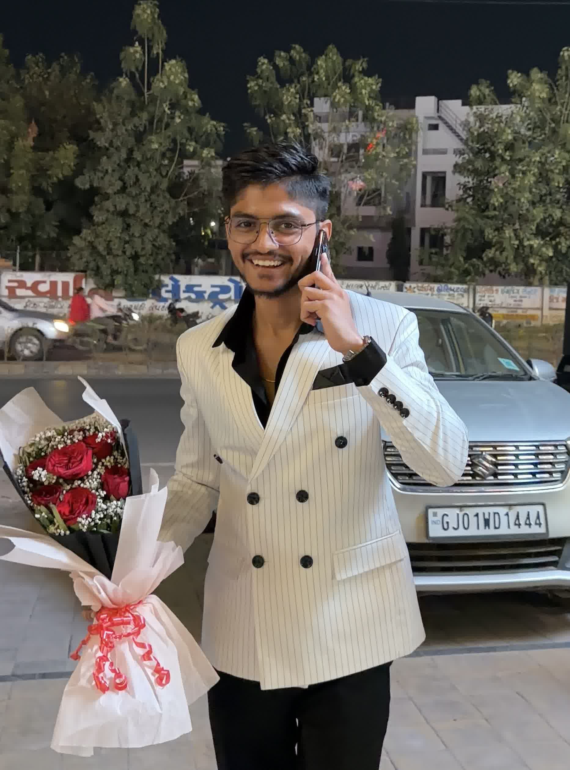 Mafia White GC Double-breasted Blazer