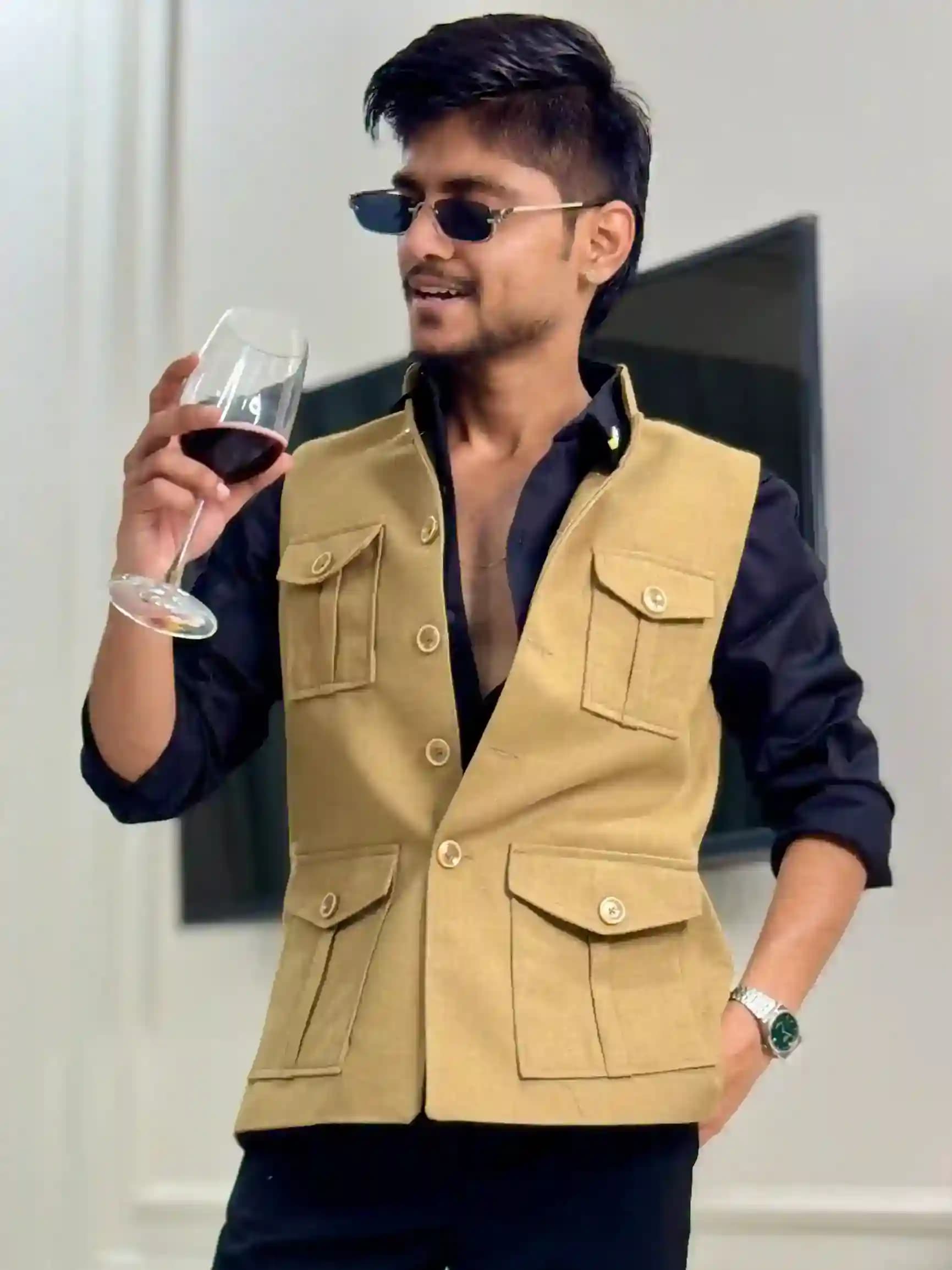 Beige Khaki Royal Hunter Koti