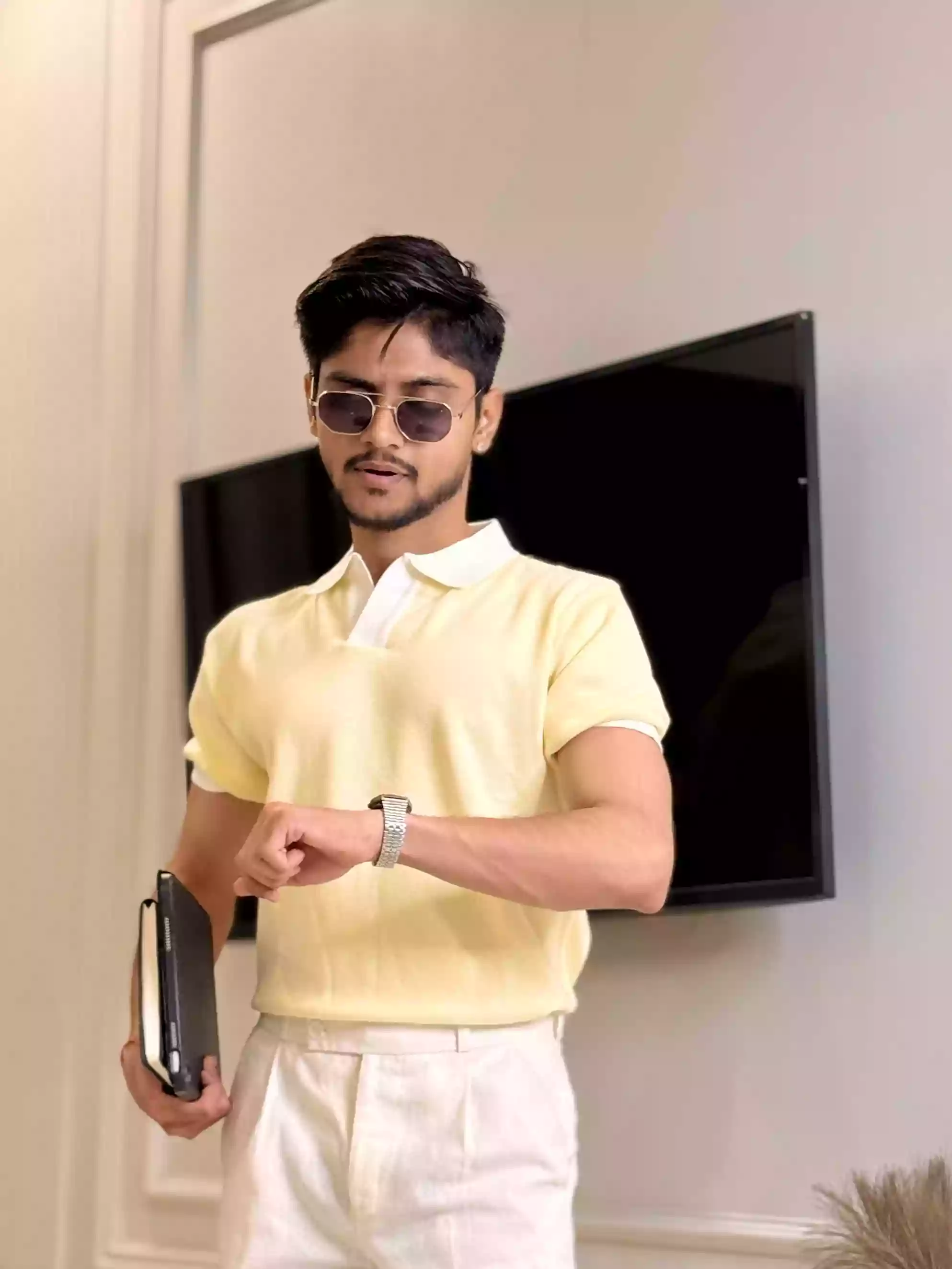 Yellow Trending Chat-pati Polo 