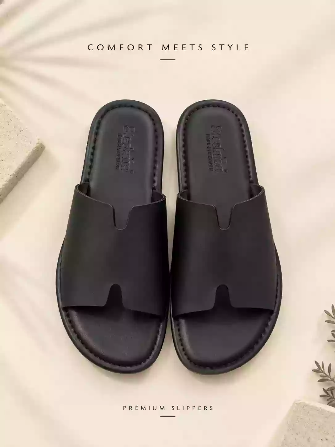 Matte Black Minimalist GC Premium Slides