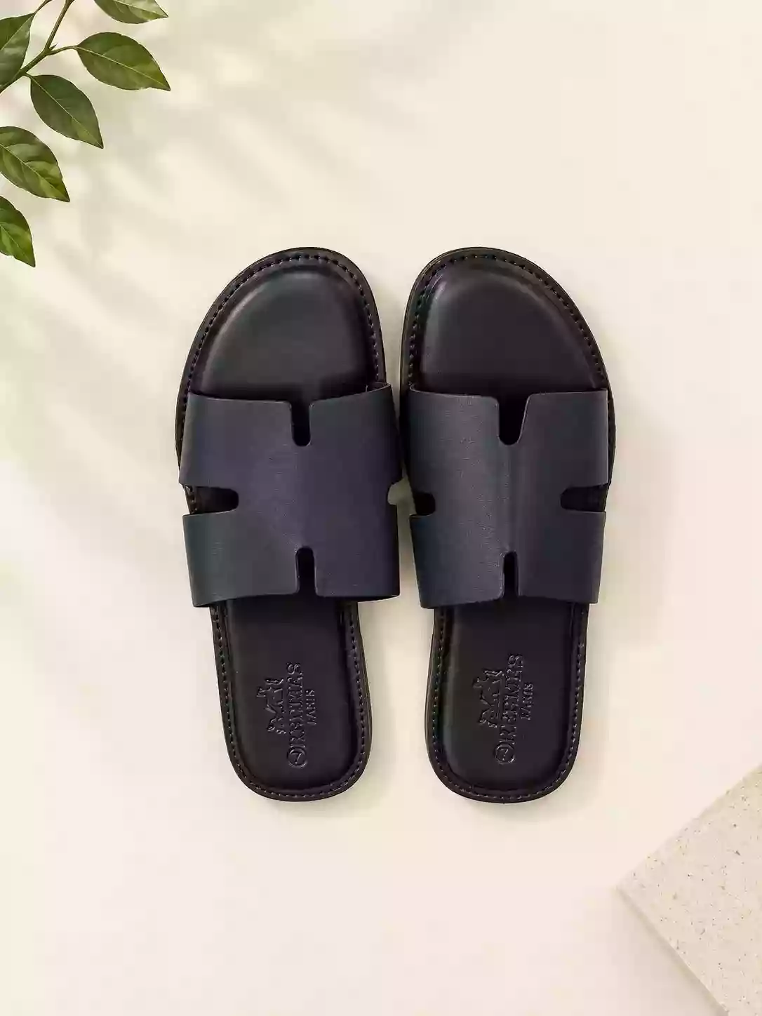 Navy Blue 'H' Cut-Out GC Premium Slides