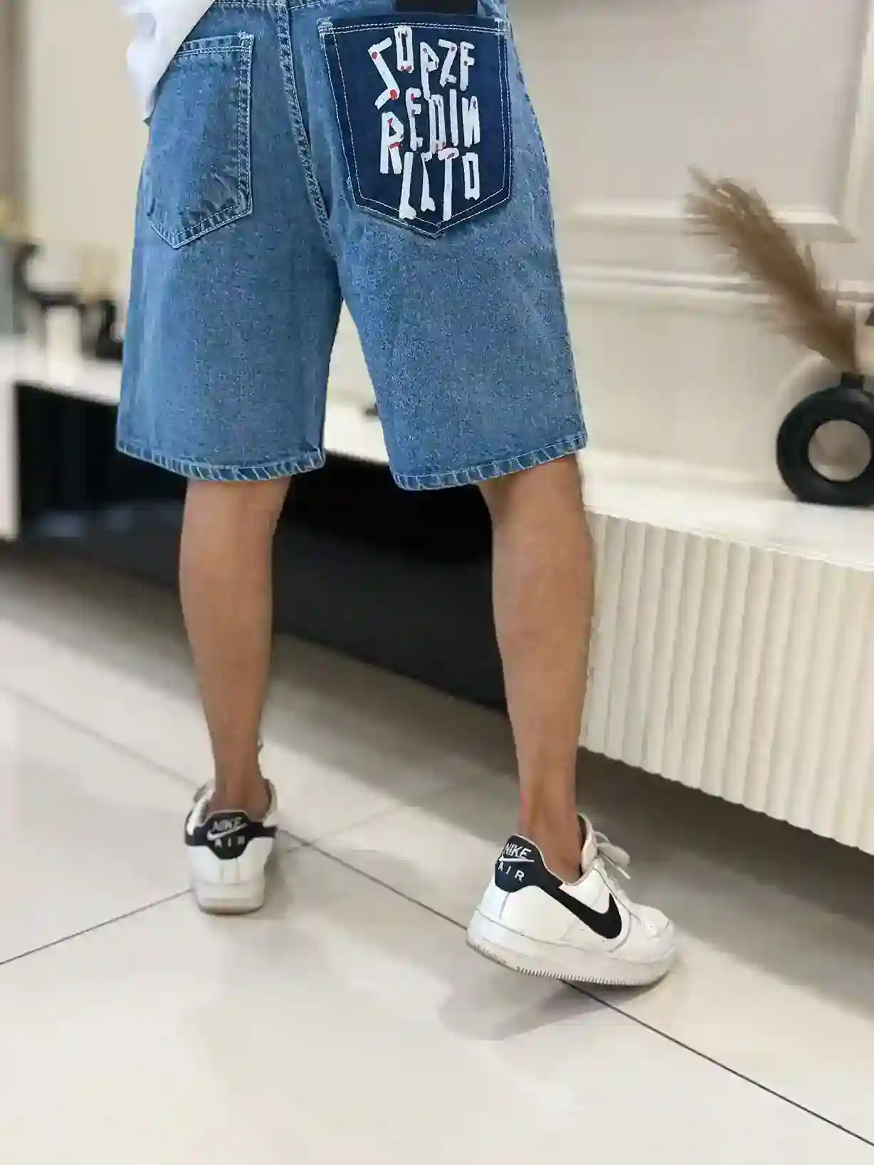 Ice Blue GC Baggy Short
