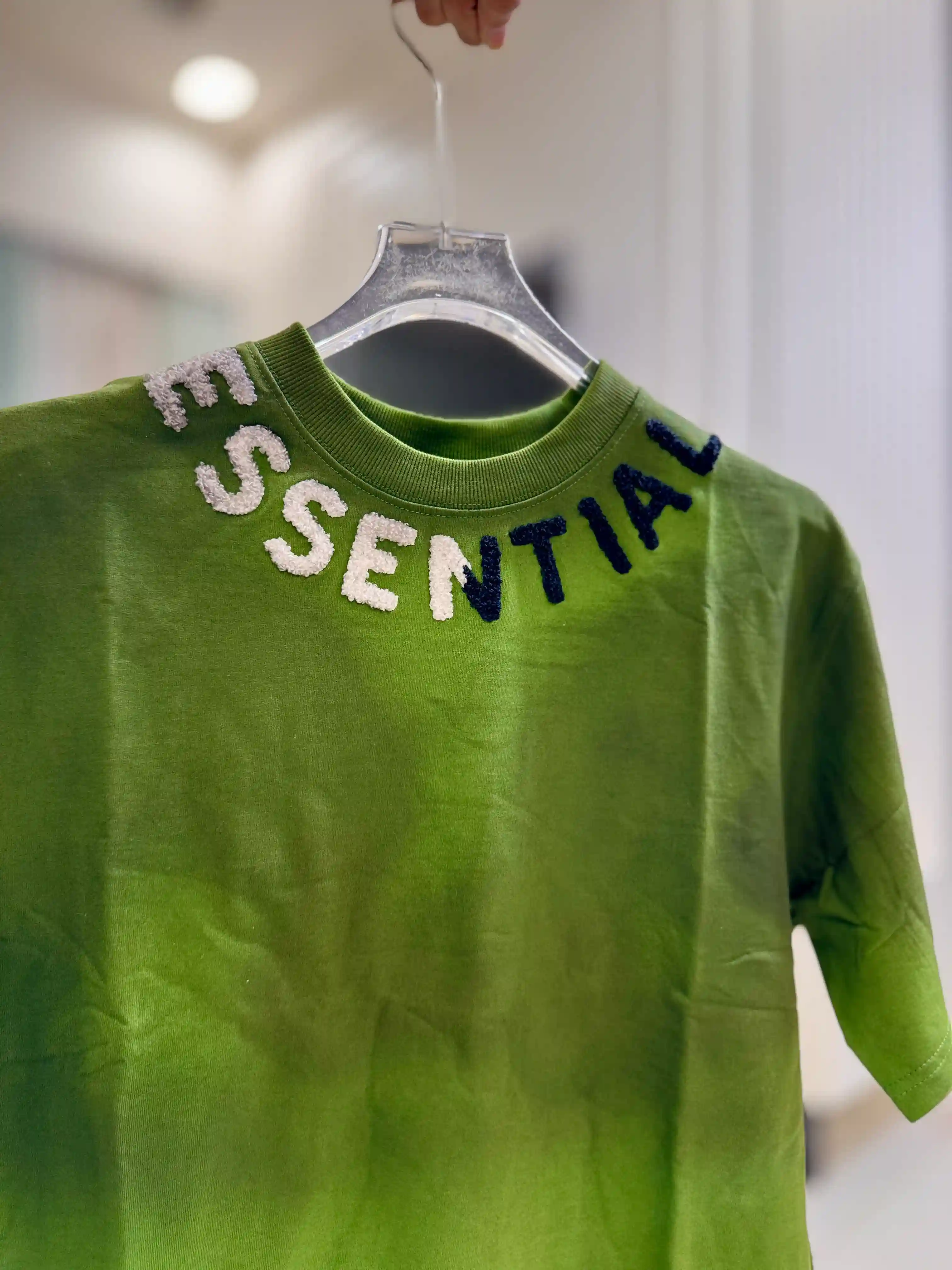 Forest Green ESSENTIAL Boxy Fit T-shirt